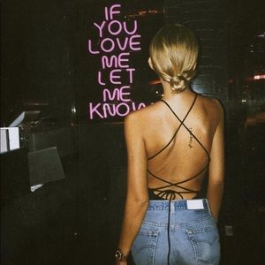 Zara Open Back Tie Corset Bodysuit with Darting in Black size Small